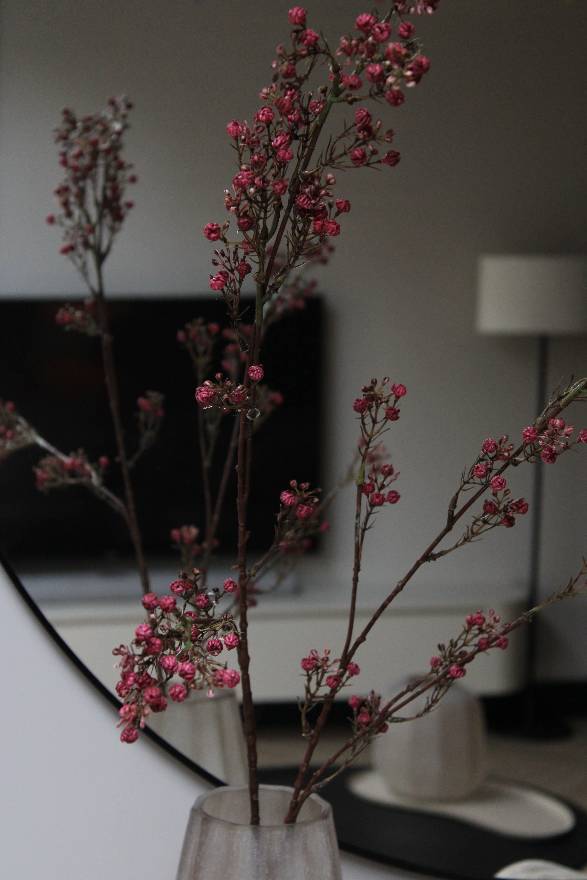 KUNSTTAK | GIPS | BURGUNDY