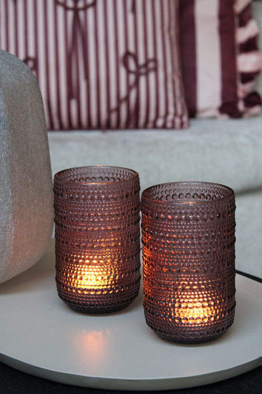 TEALIGHT | BURGUNDY | 13 CM