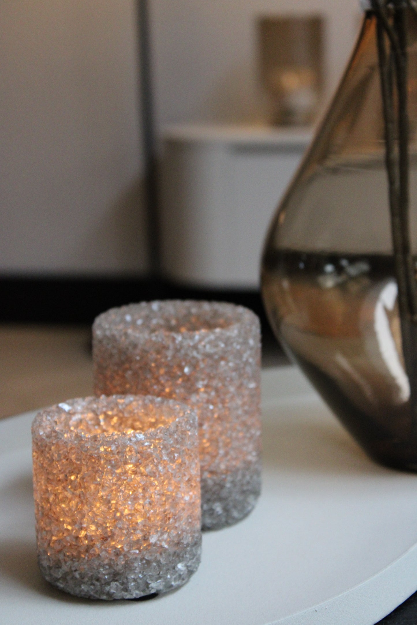 WAXINEHOUDER | SPARKLY | LIGHT & LIVING | SET VAN 2