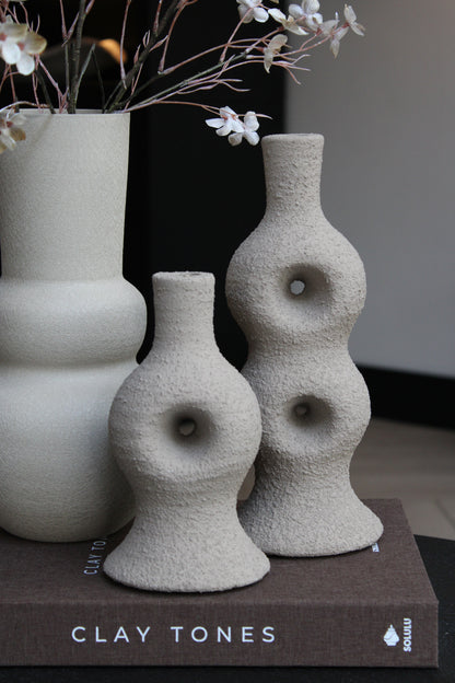 KANDELAAR SALLY | TAUPE | 2 FORMATEN