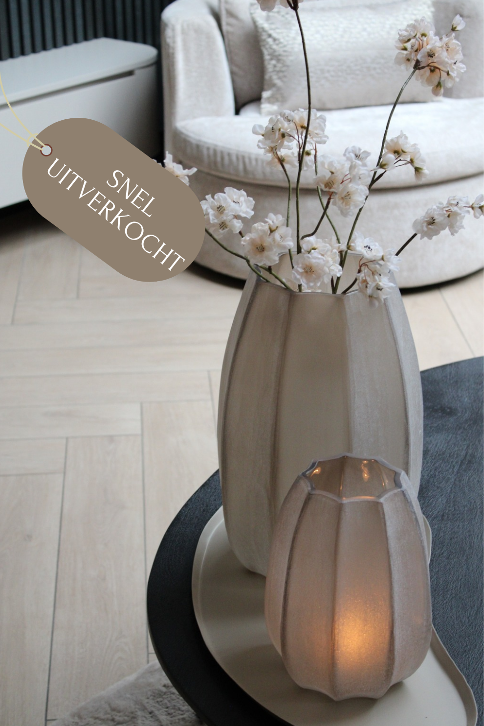 VAAS BRADLEY | LIGHT & LIVING | 38CM | TAUPE