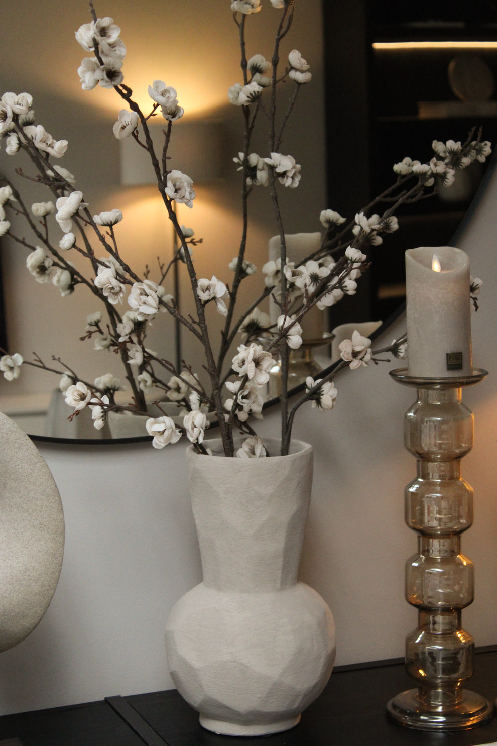 LISBOA VAAS | SAND | 33CM