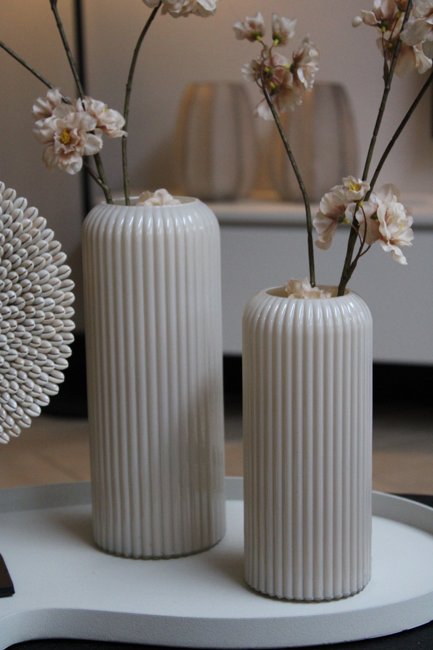 VAAS NORA | PEARL | BEIGE