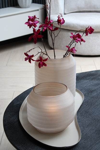 VAAS MAYRA | BEIGE | GLAS
