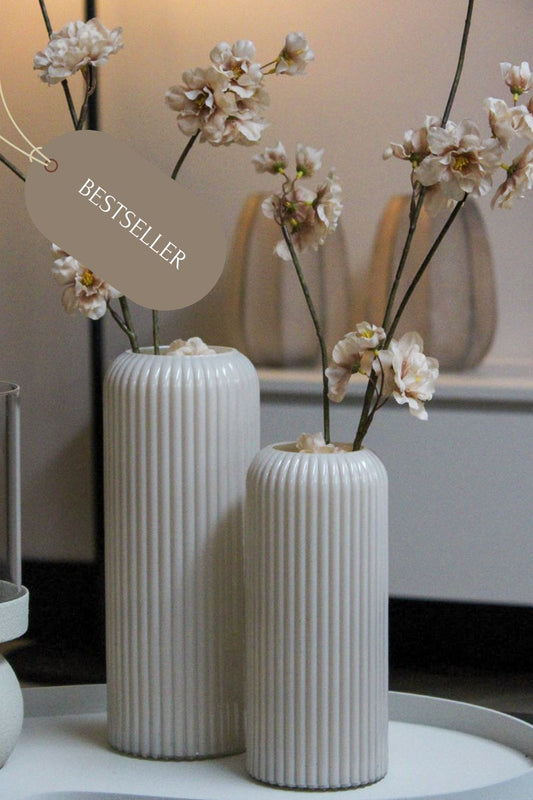 VAAS NORA | PEARL | BEIGE