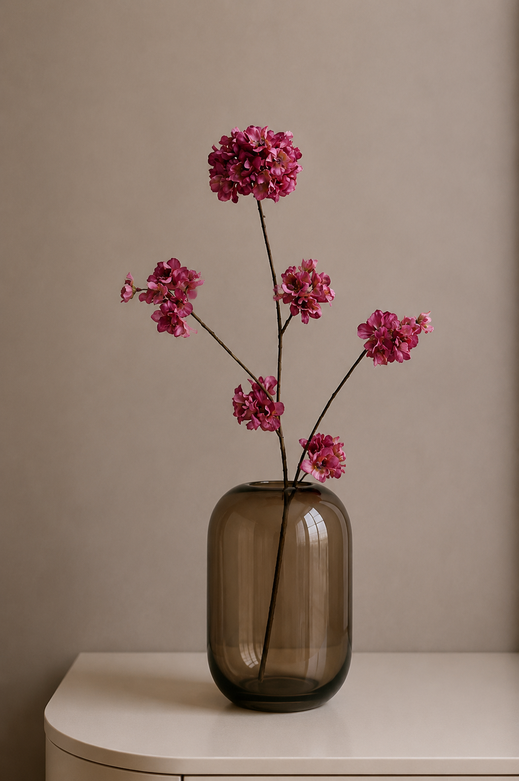 BLOESEMTAK | BURGUNDY | 92CM