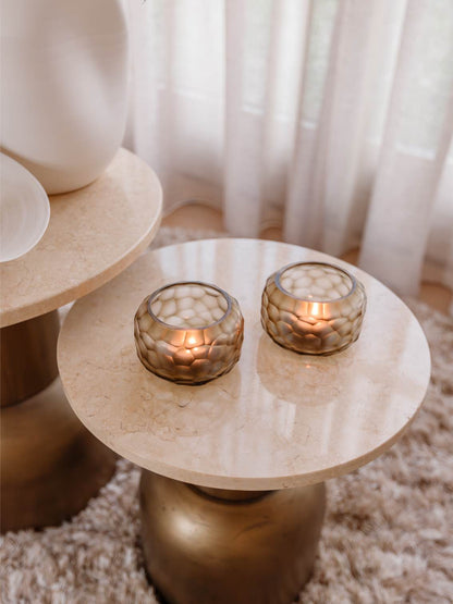 TEALIGHT TORUS | BOMBYXX | SMOKE