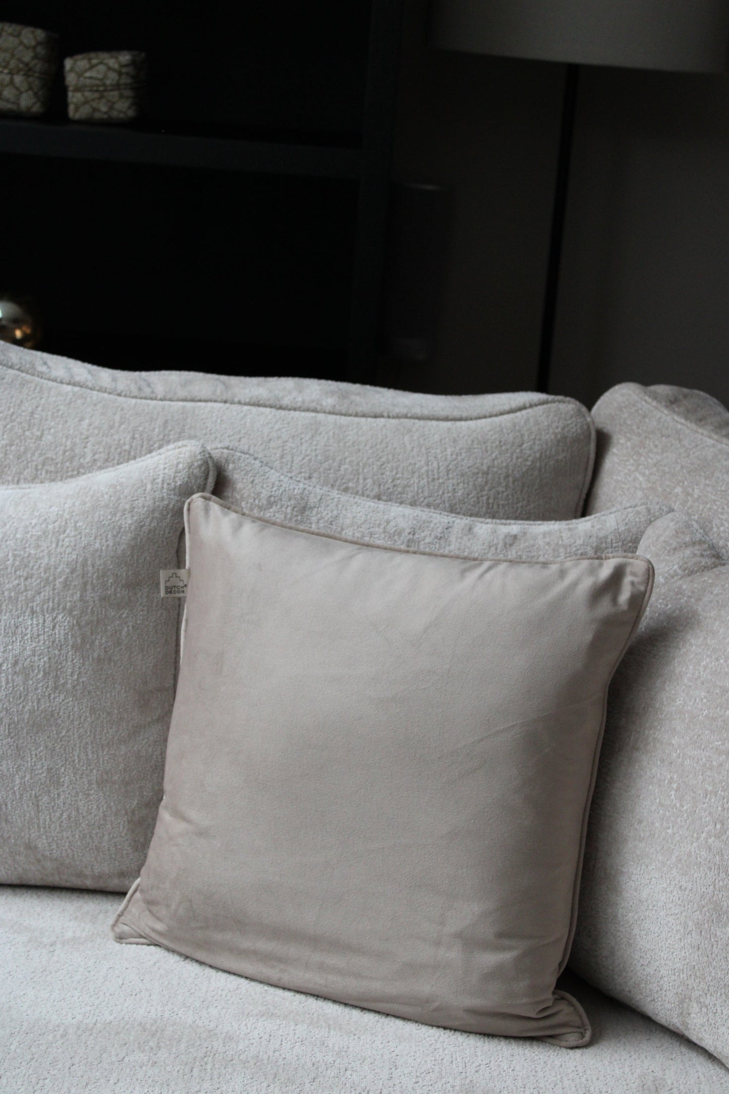 KUSSEN FINN | TAUPE | 45X45 CM