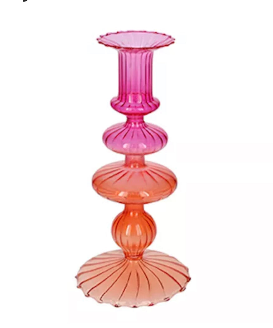 KANDELAAR AVIANCE |  FUCHSIA \ORANJE