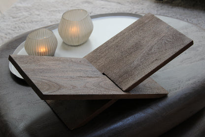 BOEKENSTANDAARD | WALNUT | BY-BOO