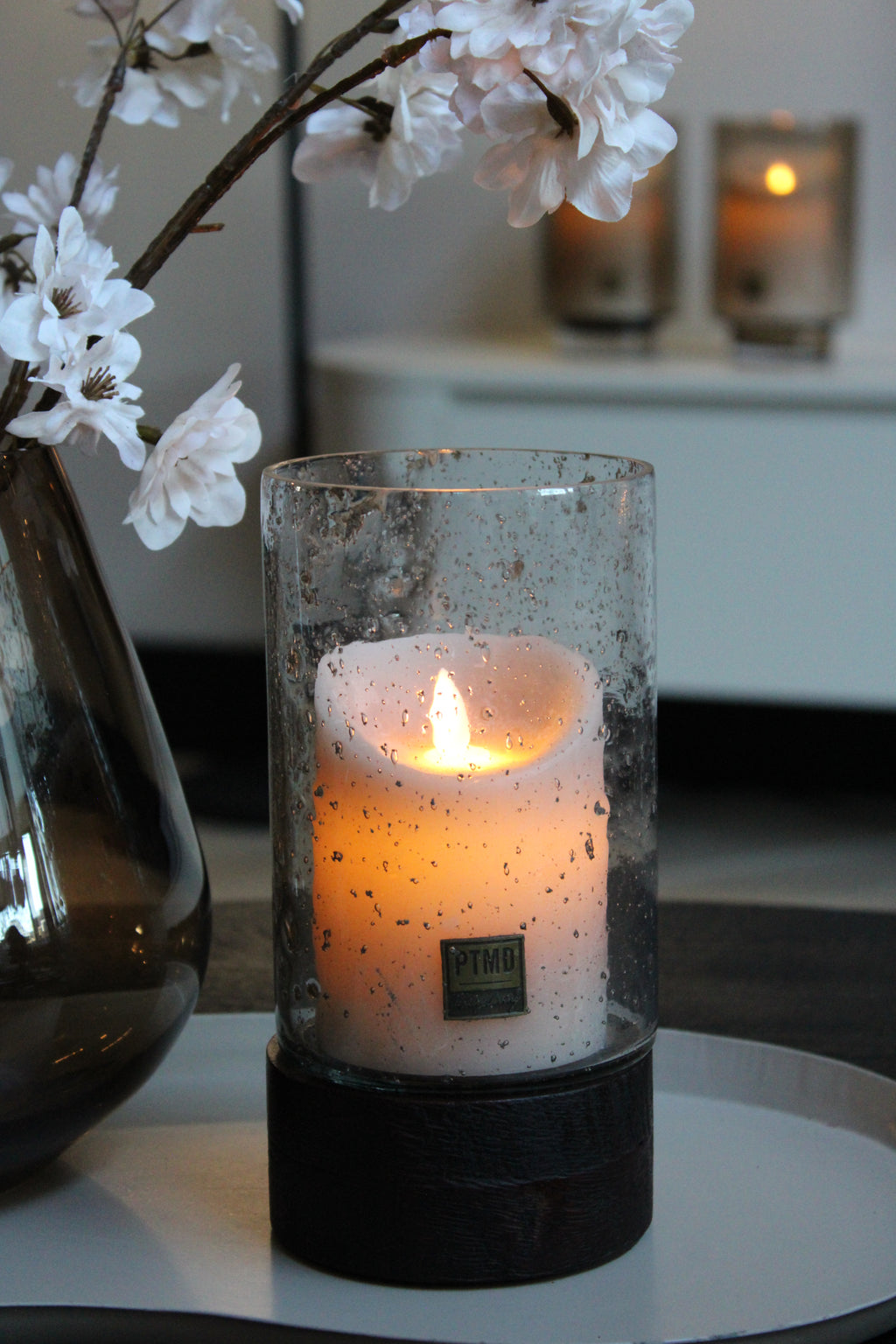 LUXE WINDLICHT | WALNUT | 19CM