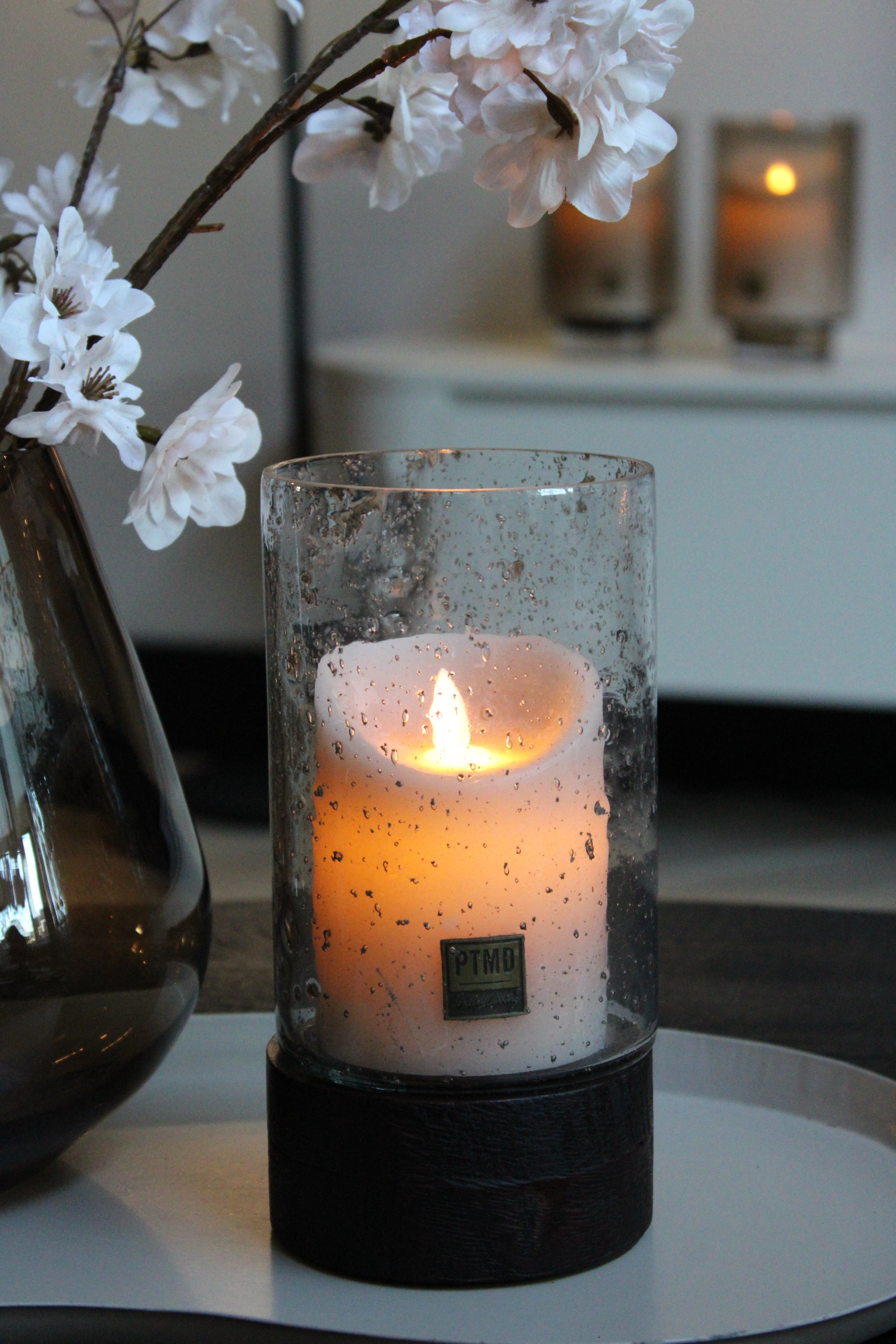 LUXE WINDLICHT | WALNUT | 19CM