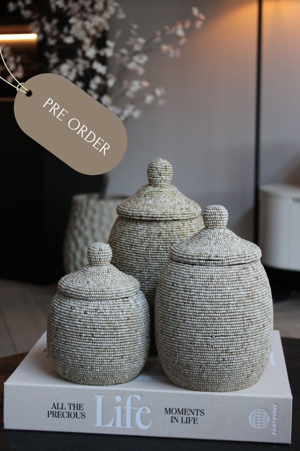 KRALENPOTJES | BEIGE | 3 FORMATEN | PRE ORDER