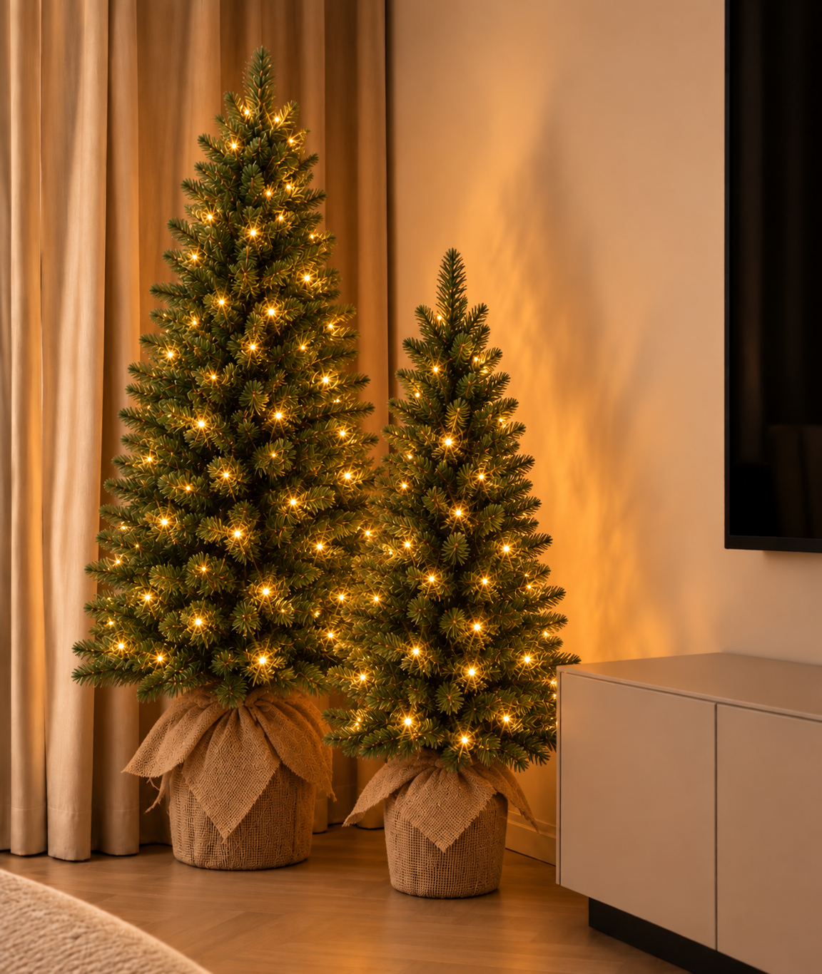 KERSTBOOM | GERLOS GROEN  | 2 FORMATEN