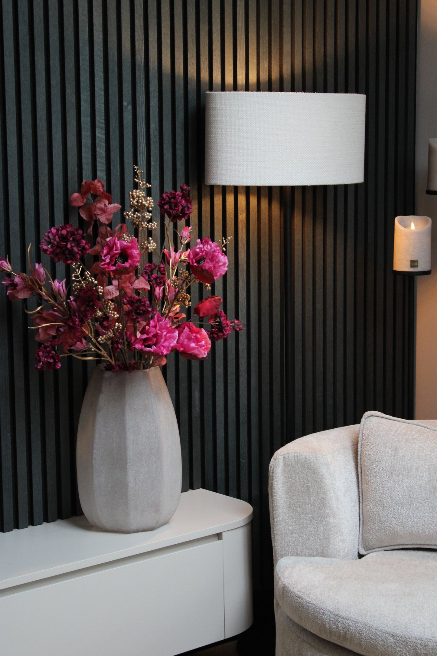 ZIJDEBOEKET DAISY | FUCHSIA