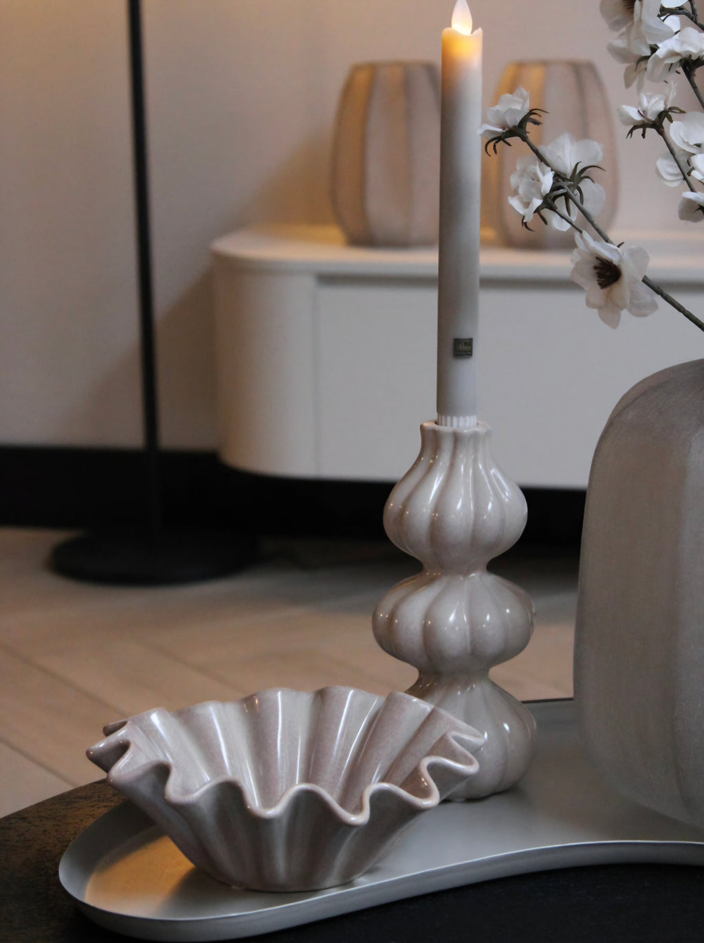 AARDEWERK SCHAAL | TAUPE | MIDDEL