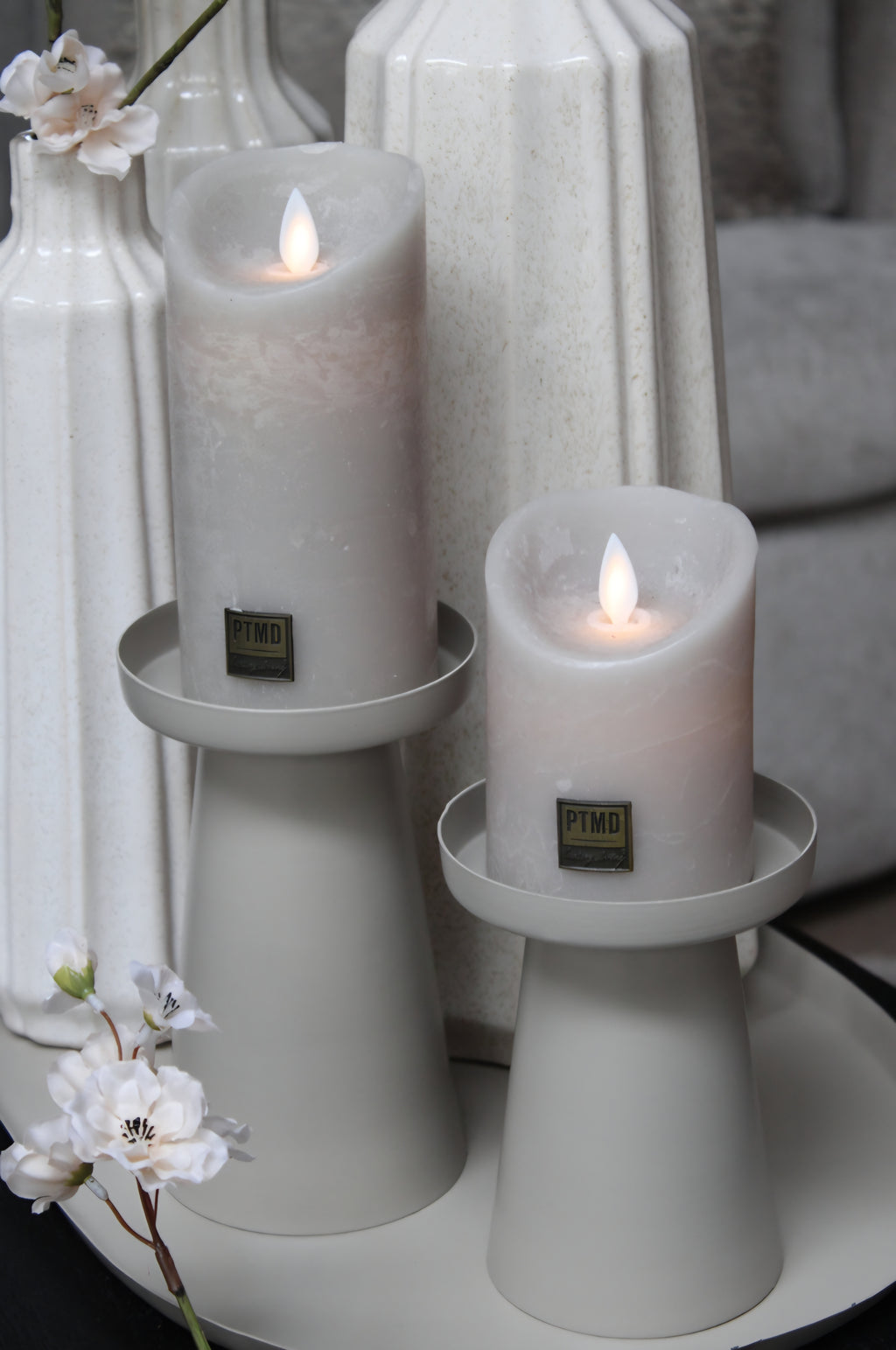 KANDELAAR | SAND | SET VAN 2