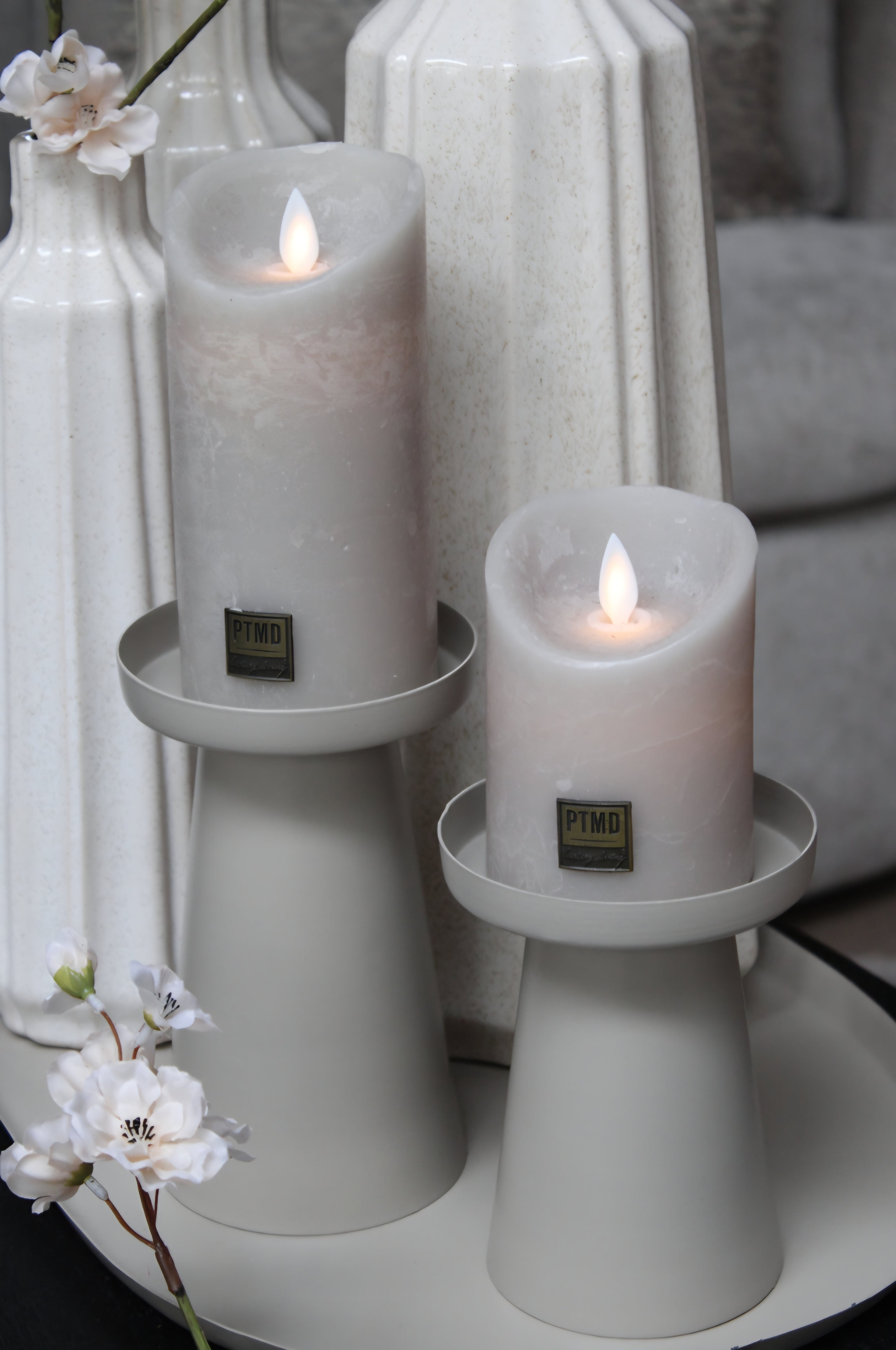 KANDELAAR | SAND | SET VAN 2