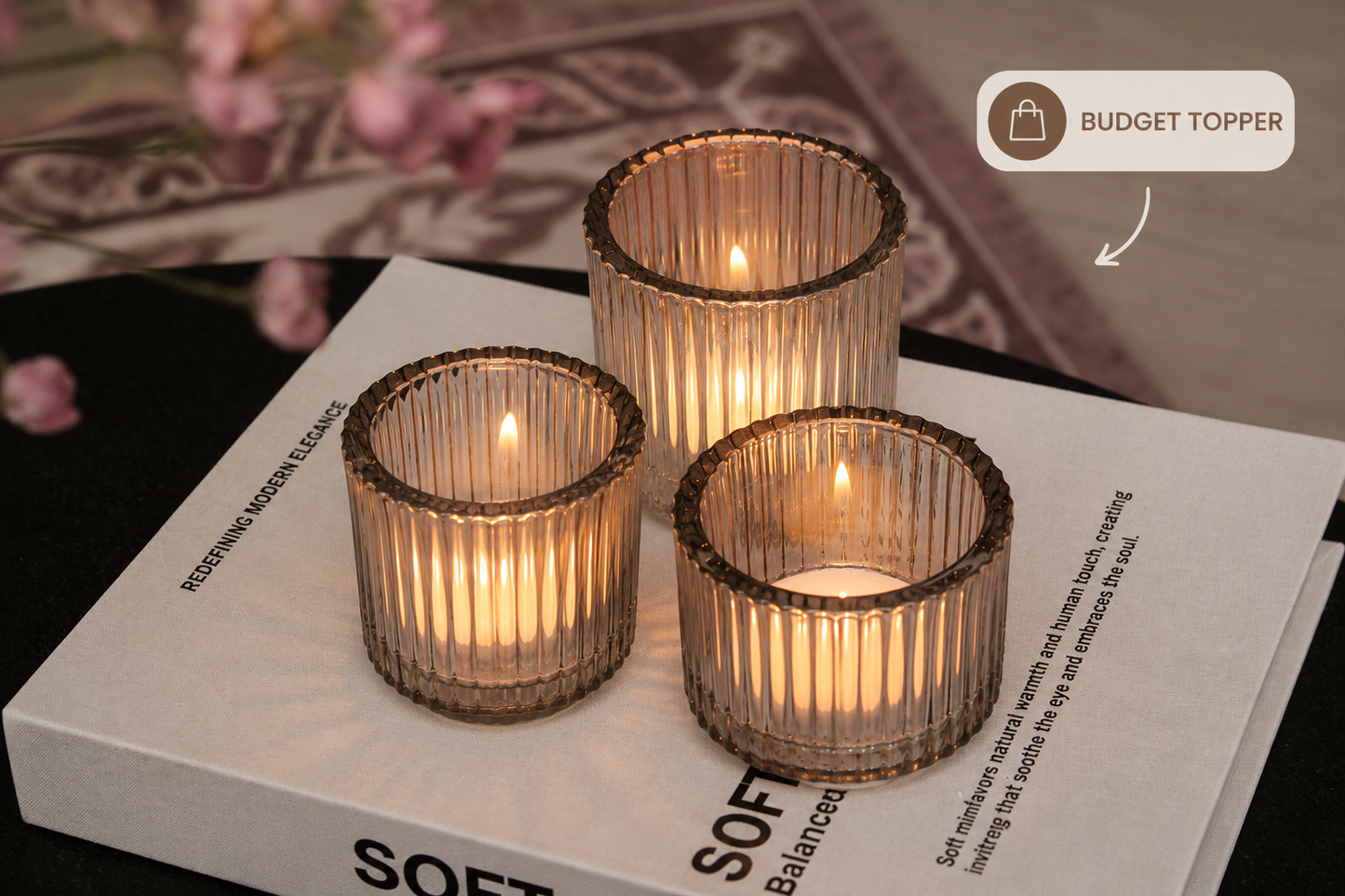 THEELICHTHOUDER | JONNA | BEIGE