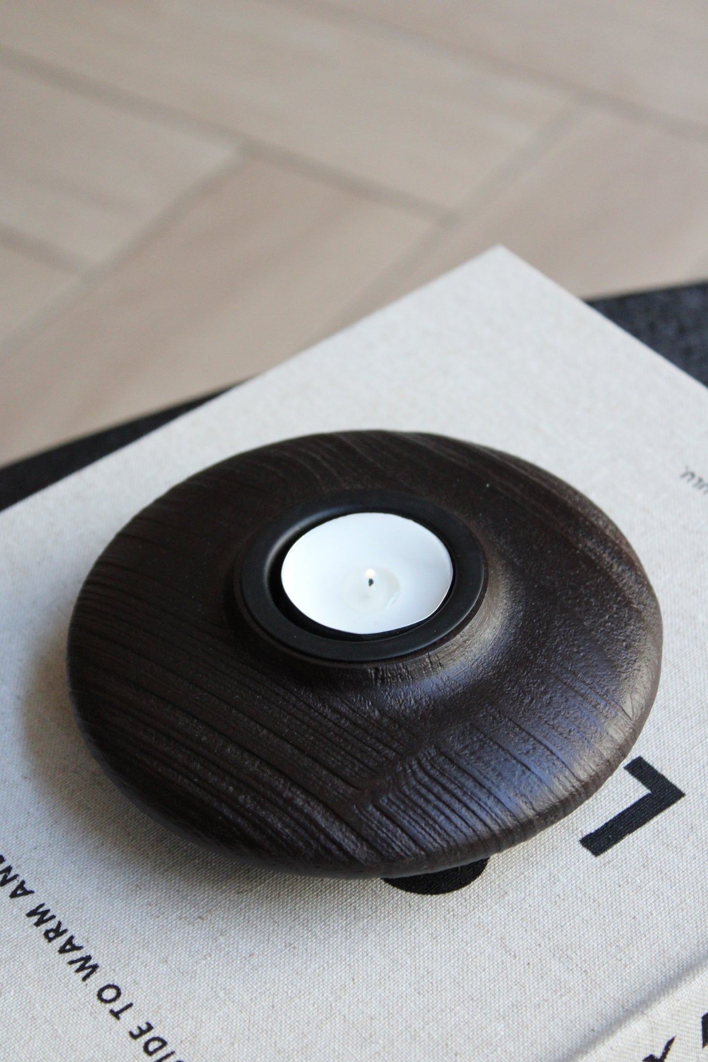 BANU VOTIVE | WALNUT | RIVIÈRA MAISON