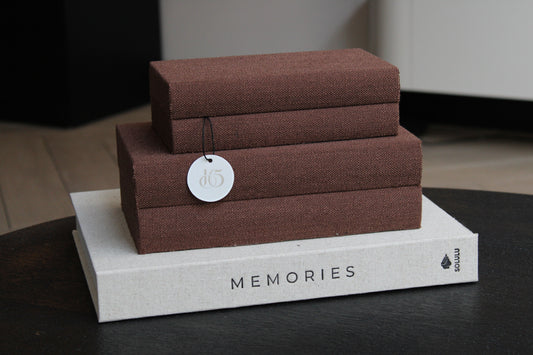 OPBERGBOX BRUIN | MIA | SET VAN 2