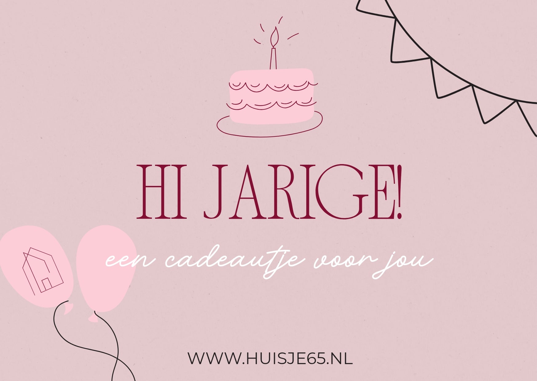 CADEAUBON VERJAARDAG