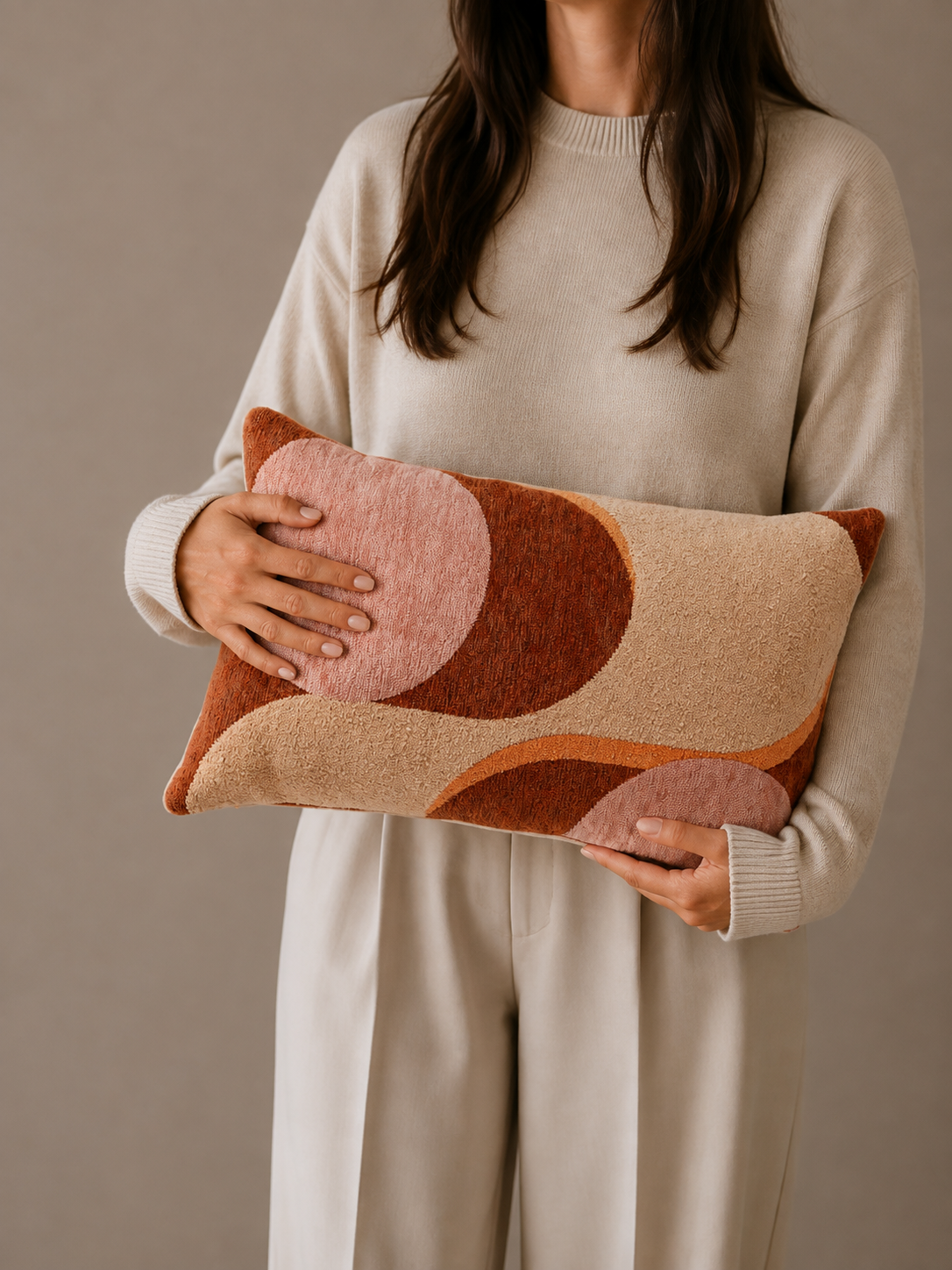 SIERKUSSEN | MUTED CLAY | 30X50CM