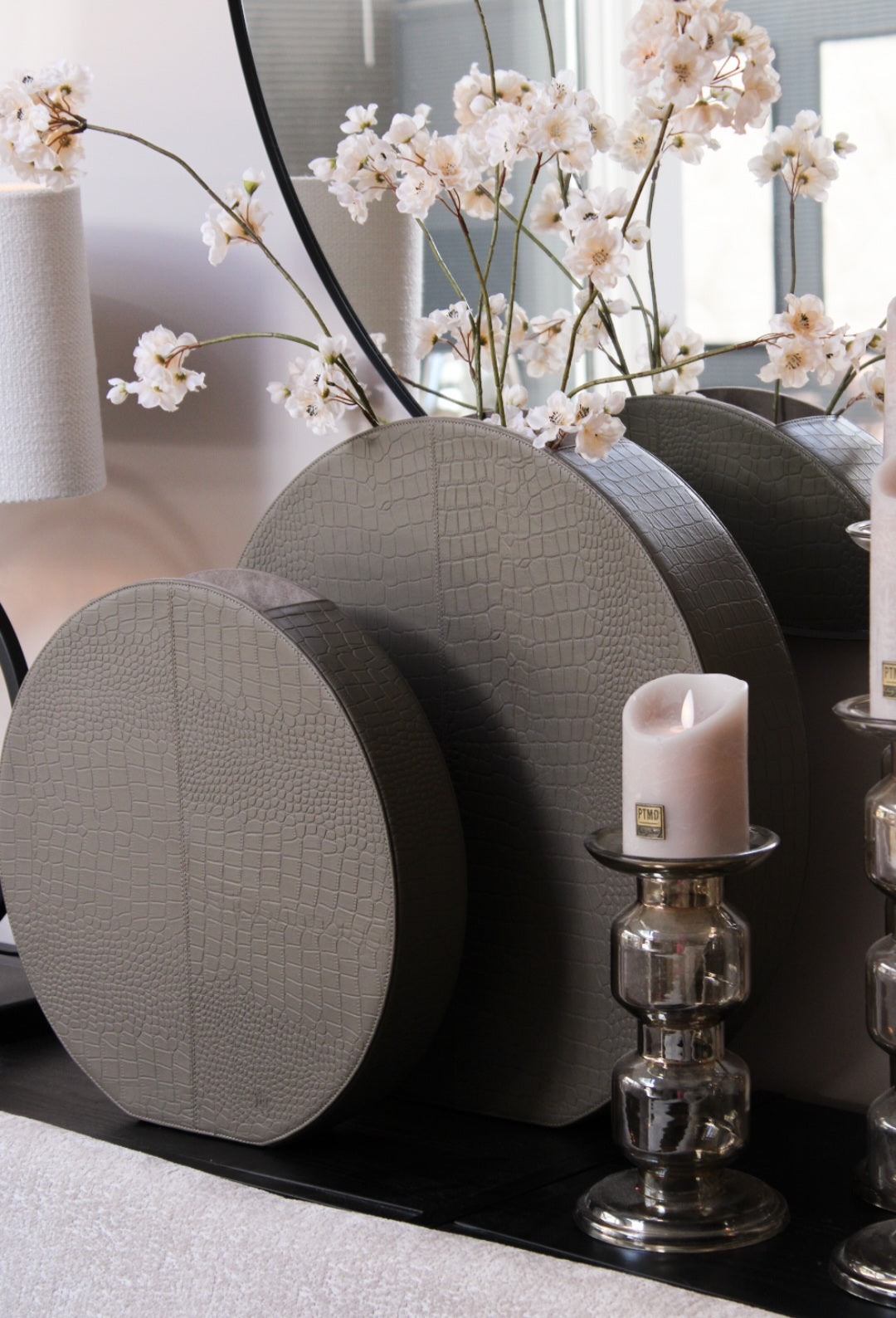 COCO VAAS | REAL LEATHER | TAUPE | 2 FORMATEN