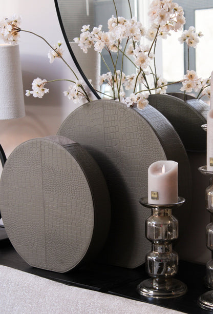 COCO VAAS | REAL LEATHER | TAUPE | 2 FORMATEN