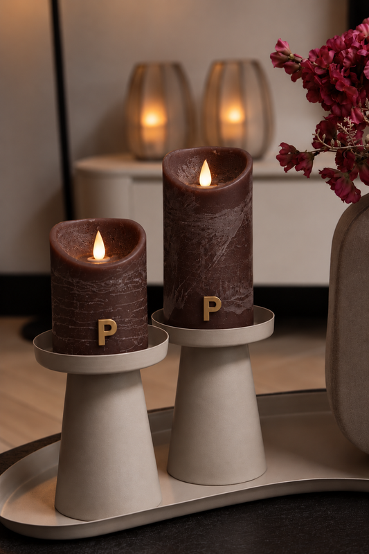 PTMD LED KAARS| VERSCHILLENDE FORMATEN| BROWN