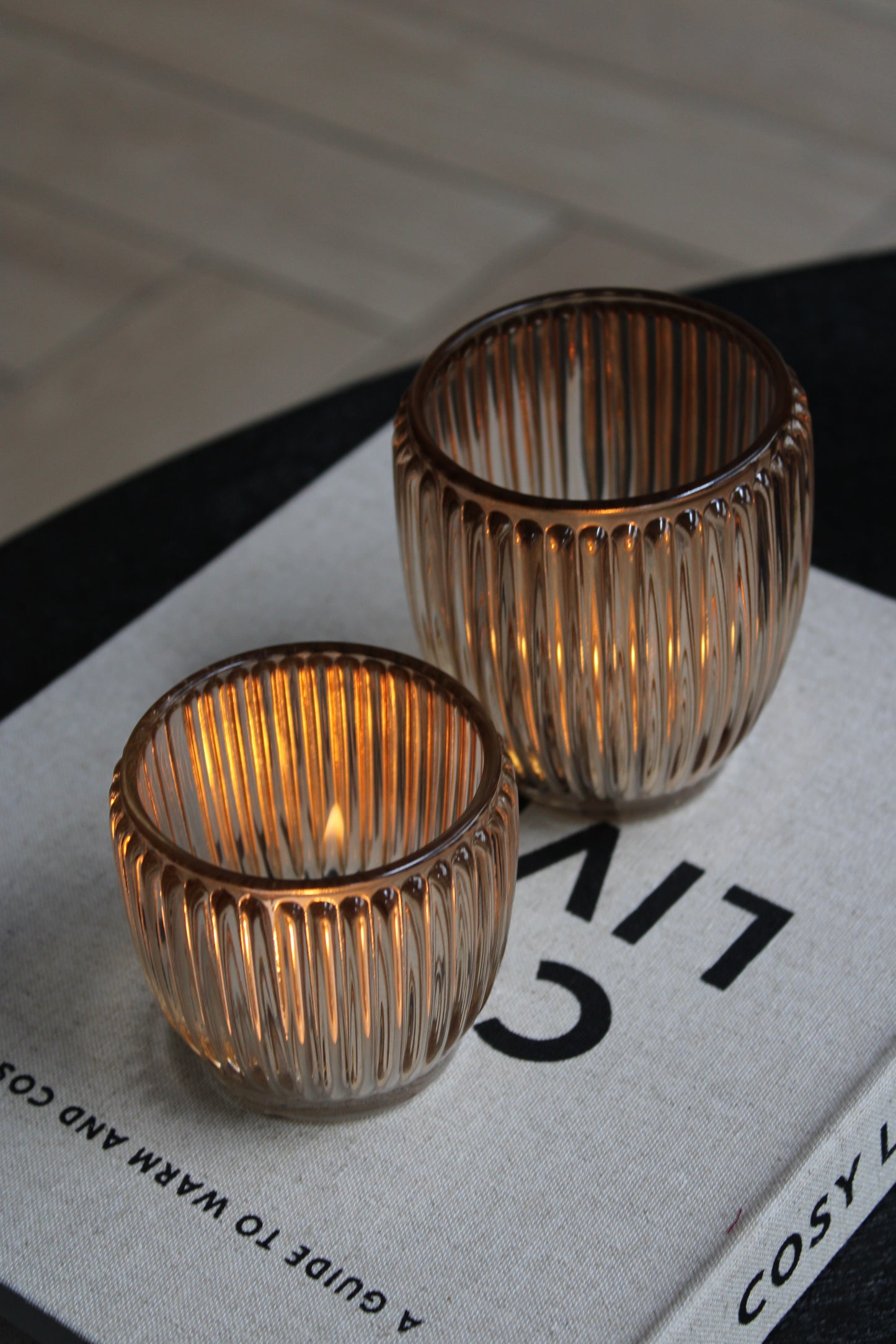 THEELICHTHOUDER | MILLIE | BEIGE